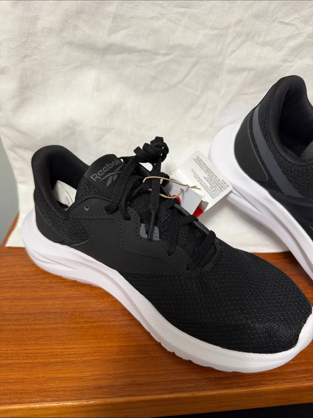 Reebok Black and White Athletic Sneakers